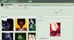 Desktop Screenshot of dreamsinashes.deviantart.com