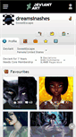 Mobile Screenshot of dreamsinashes.deviantart.com