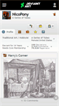 Mobile Screenshot of nicopony.deviantart.com