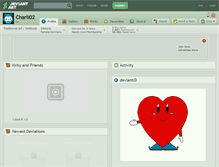 Tablet Screenshot of charli02.deviantart.com