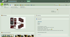 Desktop Screenshot of jane-air.deviantart.com