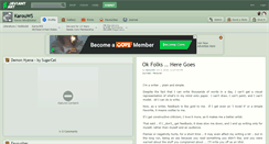 Desktop Screenshot of karouws.deviantart.com