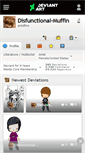 Mobile Screenshot of disfunctional-muffin.deviantart.com