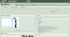 Desktop Screenshot of nekobirdy.deviantart.com