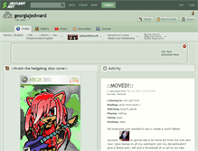 Tablet Screenshot of georgiajedward.deviantart.com