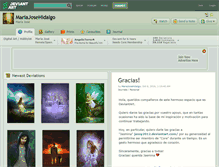 Tablet Screenshot of mariajosehidalgo.deviantart.com