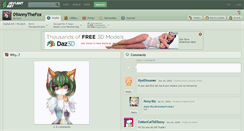 Desktop Screenshot of 09annythefox.deviantart.com