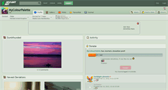 Desktop Screenshot of mycolourpalette.deviantart.com