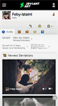 Mobile Screenshot of feby-istaini.deviantart.com