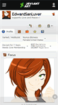 Mobile Screenshot of edwardsanluver.deviantart.com