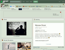 Tablet Screenshot of bartli.deviantart.com