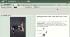 Desktop Screenshot of jademacalla.deviantart.com