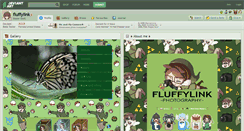 Desktop Screenshot of fluffylink.deviantart.com