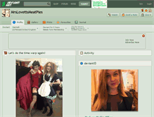Tablet Screenshot of mrslovettsmeatpies.deviantart.com
