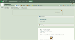 Desktop Screenshot of feral-imp90.deviantart.com