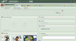 Desktop Screenshot of luigidaisylaura21.deviantart.com