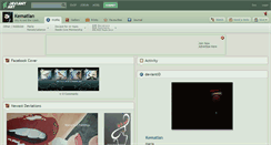 Desktop Screenshot of kematian.deviantart.com