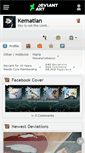Mobile Screenshot of kematian.deviantart.com