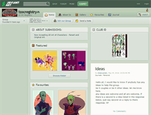 Tablet Screenshot of izocregistry.deviantart.com