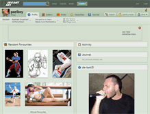 Tablet Screenshot of paelboy.deviantart.com