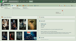 Desktop Screenshot of katta-lyst.deviantart.com
