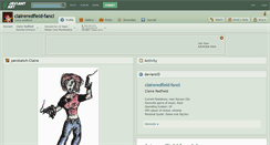 Desktop Screenshot of claireredfield-fancl.deviantart.com