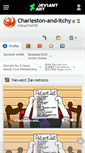 Mobile Screenshot of charleston-and-itchy.deviantart.com