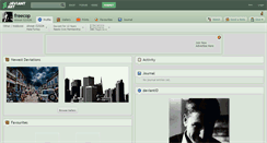 Desktop Screenshot of freecop.deviantart.com