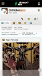 Mobile Screenshot of chinoble.deviantart.com