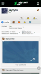 Mobile Screenshot of jayzyro.deviantart.com