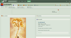 Desktop Screenshot of luculentquark.deviantart.com