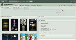 Desktop Screenshot of othersuncomic.deviantart.com