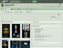Tablet Screenshot of othersuncomic.deviantart.com
