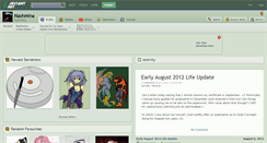 Desktop Screenshot of nashmina.deviantart.com