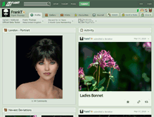 Tablet Screenshot of frankt.deviantart.com