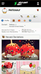 Mobile Screenshot of mellosaur.deviantart.com