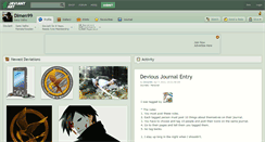 Desktop Screenshot of dimen99.deviantart.com