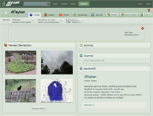 Tablet Screenshot of ditaykan.deviantart.com
