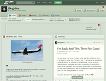 Tablet Screenshot of jibbyjabba.deviantart.com