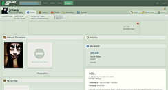 Desktop Screenshot of jetlady.deviantart.com
