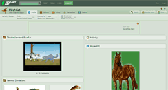 Desktop Screenshot of firehcat.deviantart.com