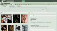Desktop Screenshot of filipegoncalves.deviantart.com
