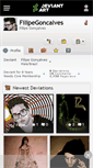 Mobile Screenshot of filipegoncalves.deviantart.com