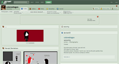 Desktop Screenshot of coloredragon.deviantart.com