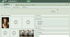 Desktop Screenshot of lauradore.deviantart.com