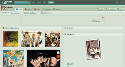 Desktop Screenshot of kiha-ki.deviantart.com