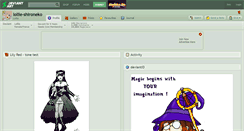 Desktop Screenshot of lollie-shironeko.deviantart.com