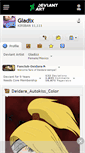 Mobile Screenshot of gladix.deviantart.com