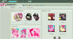 Desktop Screenshot of pinkieshy-clan.deviantart.com