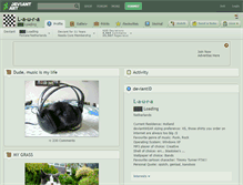 Tablet Screenshot of l-a-u-r-a.deviantart.com